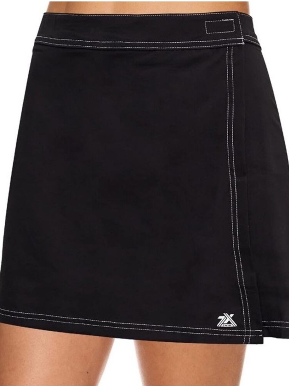 NWT ZeroXposur Black Swim Skirt Coverup
